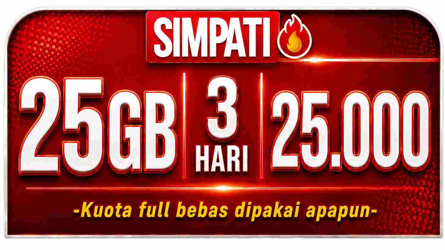 25GB 3 Hari