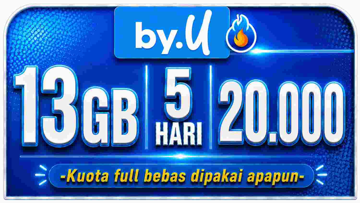 13GB 5 Hari